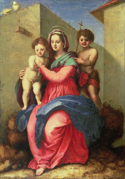 The Madonna and Child with the Infant St. John by Andrea del Sarto